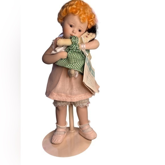 1988 Hamilton Collection 'Love is Blind' Porcelain Doll by Bessie